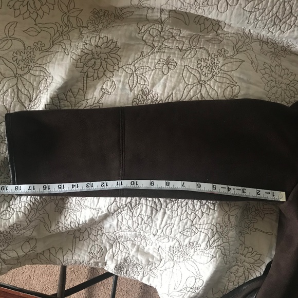 NWOT Ellen Tracy Coat Belted in Brown - Picture 7 of 8